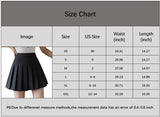 Pleated Skirts Women Solid Autumn High Waist Skirt