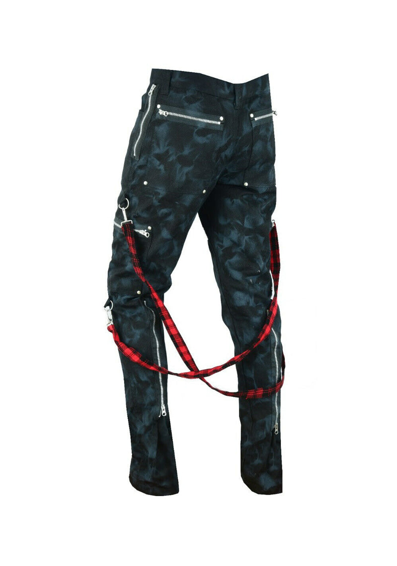 Men's Tripp Skinny Jeans Gothic Chaos Apocalyptic Goth  REBEL Pants