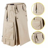 Military Combat Men's Heavy Duty 100% Cotton Utility Kilt