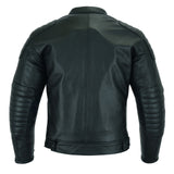 Men's Leather Motorbike Motorcycle Jacket Touring With Genuine CE Armour Biker - Fashions Garb