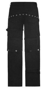 MenS Gothic Bondage Pant Rock Hard Loose Punk Pants