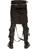 EXTREME BONDAGE GOTHIC PUNK ROCKER CYBER GOTH STEAMPUNK BIKER TRIPP PANTS