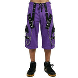 Gothic Mens Pant Alternative Punk Rock Transformer Trouser Purple