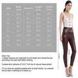Brand new Women Genuine Lambskin Trousers Tan colour Real Leather Skinny Pants Designer Leggings - Fashions Garb