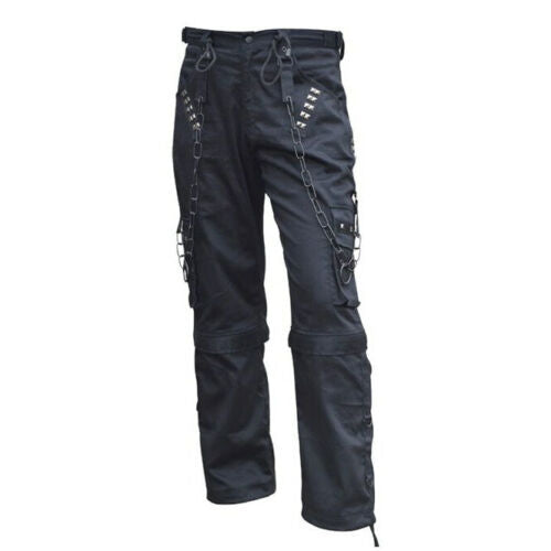 Men Gothic Bondage Tripp Pant Alternative Punk Rock Emo Trouser Pant